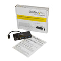 StarTech.com HB30C3AGEPD base para portátil y replicador de puertos Alámbrico USB 3.2 Gen 1 (3.1 Gen 1) Type-C Negro (5)