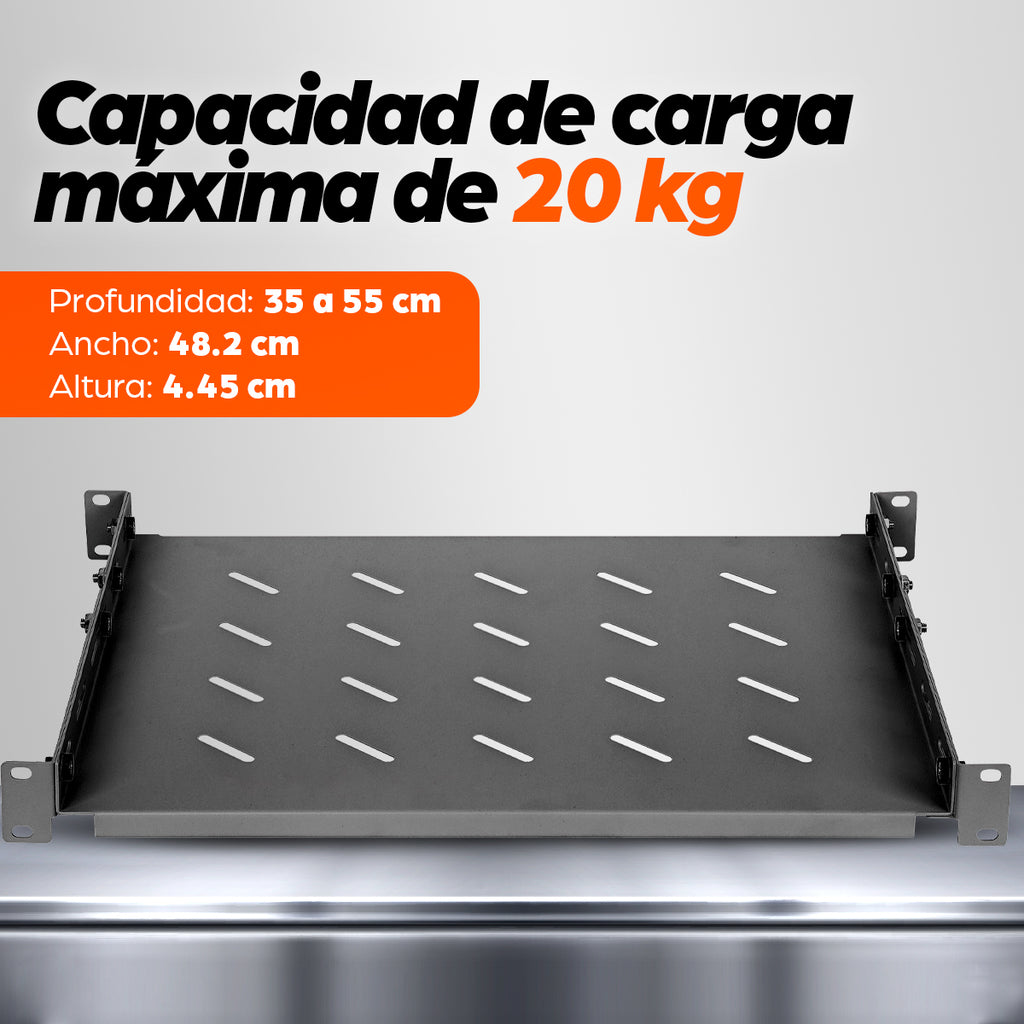 Intellinet 714082 accesorio de bastidor Cajón metálico para rack (7)