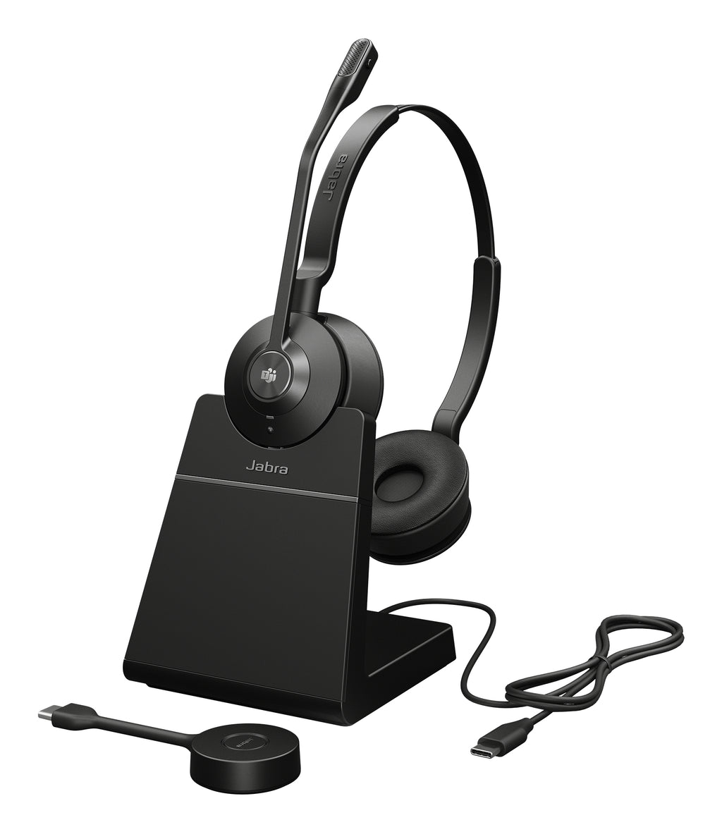 Jabra Engage 55 SE Auriculares Inalámbrico Diadema Oficina/Centro de llamadas Negro