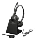 Jabra Engage 55 SE Auriculares Inalámbrico Diadema Oficina/Centro de llamadas Negro