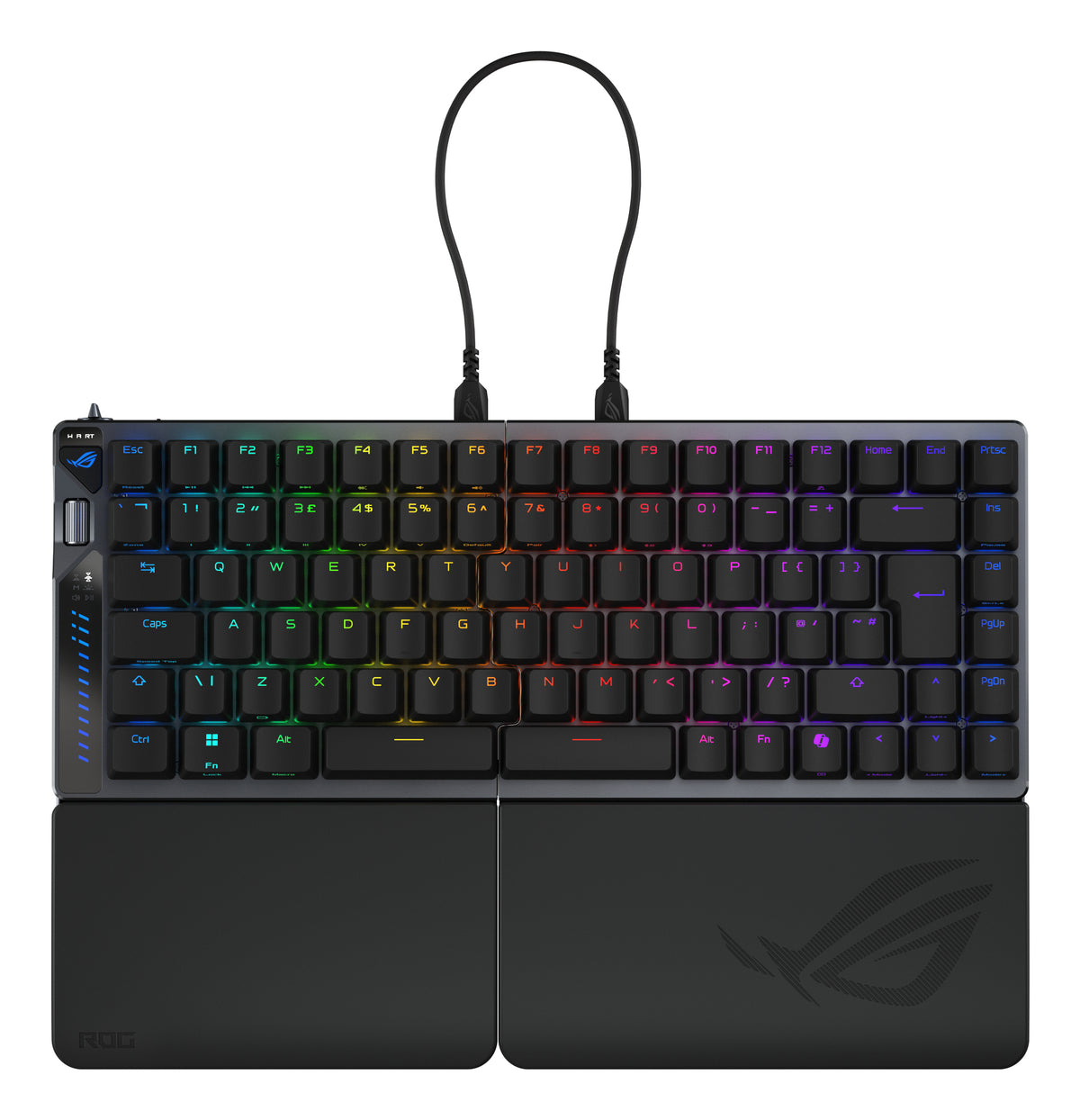 ASUS ROG Falcata teclado Juego USB + RF Wireless + Bluetooth QWERTY Negro