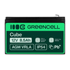 Batería Green Cell USV-Akku Sealed Lead Acid 8,5Ah