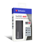 Verbatim Vx500 USB Tipo C 3.2 Gen 2 (3.1 Gen 2) Plata (4)