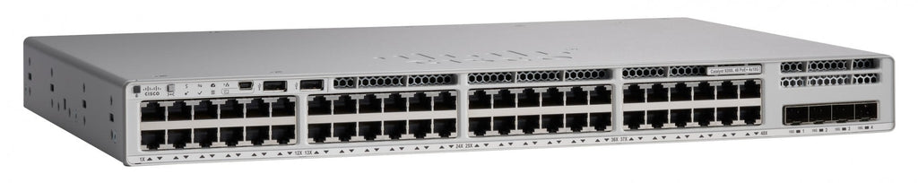 Cisco Catalyst 9200L Géré L3 Gigabit Ethernet (10/100/1000) Connexion Ethernet, supportant l'alimentation via ce port (PoE) Gris