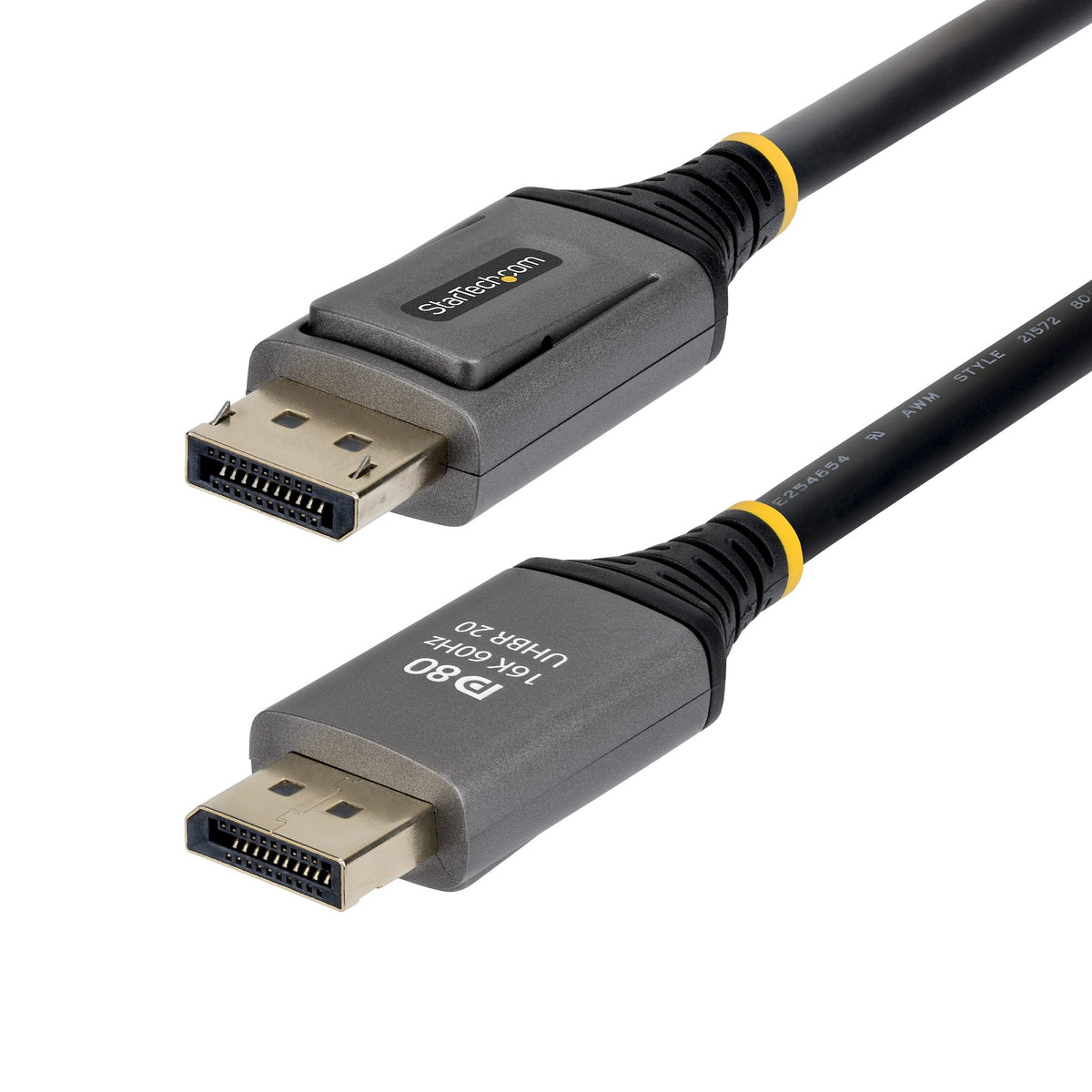StarTech.com DP21V-1M-DP80-CABLE cable DisplayPort Negro (3)