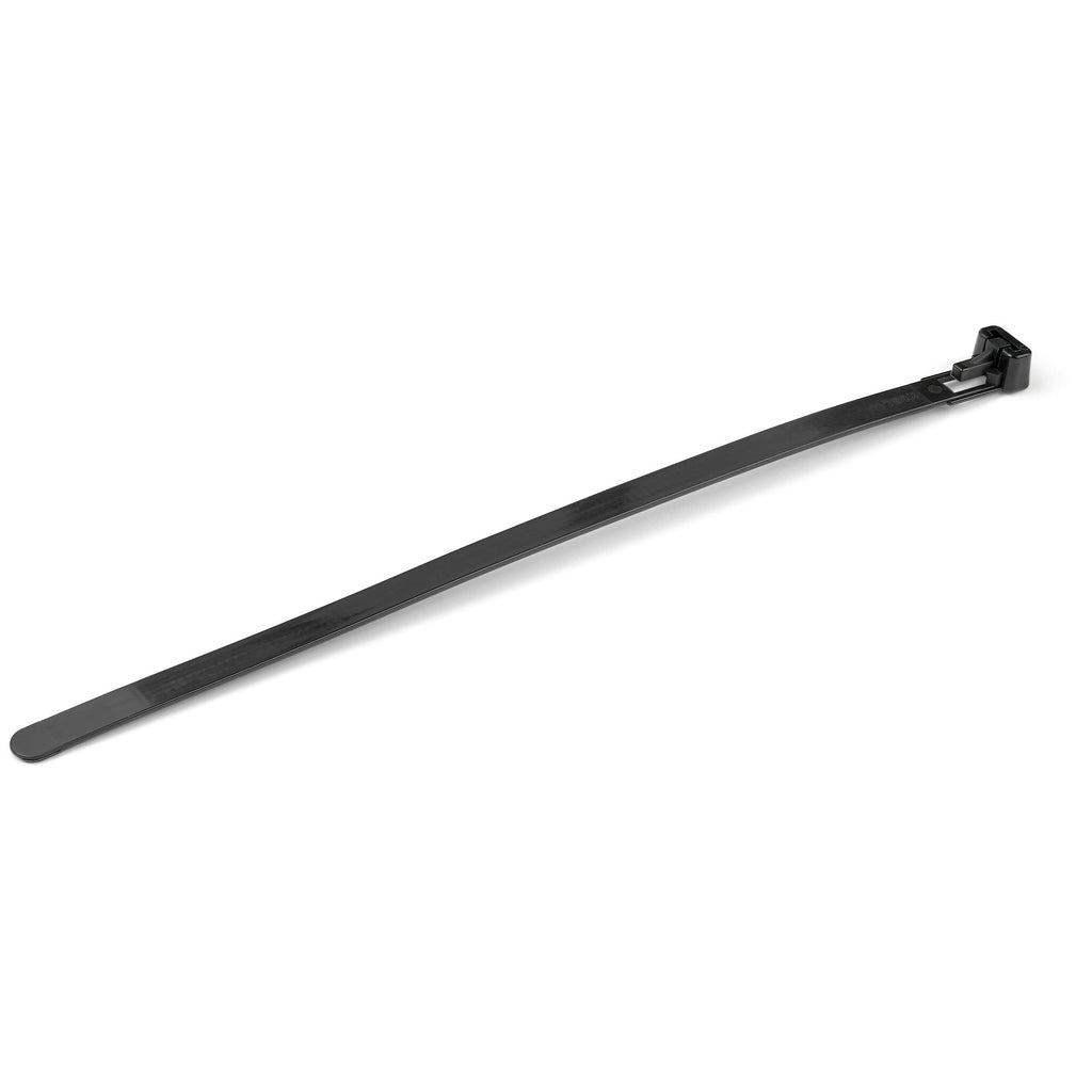 StarTech.com CBMZTRB8BK presilla Brida reutilizable Nylon, Plástico Negro 100 pieza(s)