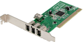 Startech PCI1394MP - 4x FW 6 pines Hembra, IEEE 1394a, Adaptador para FireWire