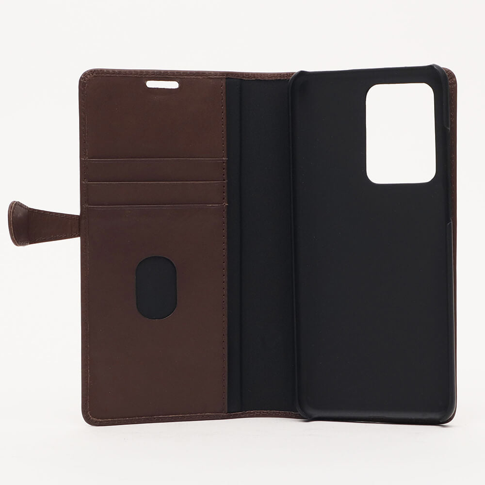 Buffalo 590028 funda para teléfono móvil 6.9" Funda cartera Marrón