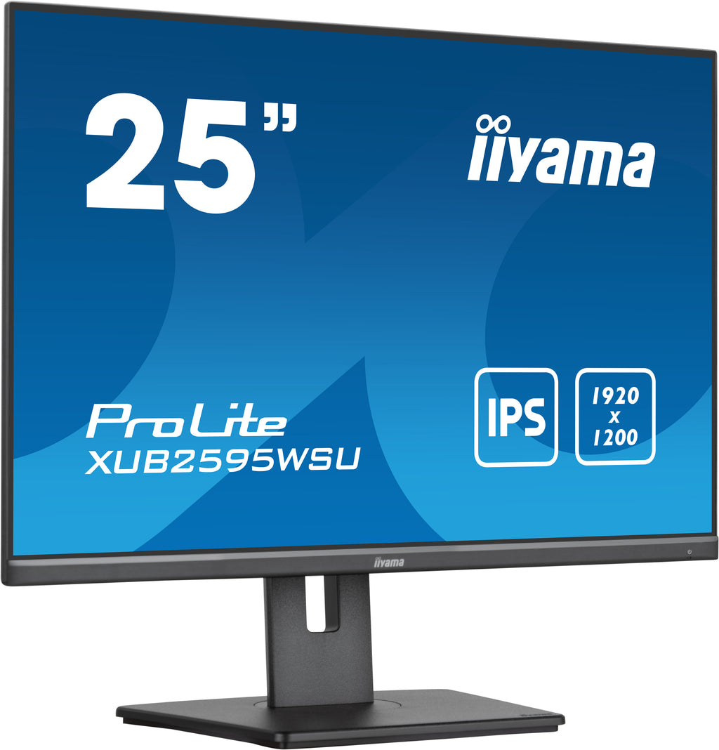 iiyama ProLite XUB2595WSU-B5 pantalla para PC 63,5 cm (25") 1920 x 1200 Pixeles WUXGA LED Negro (2)