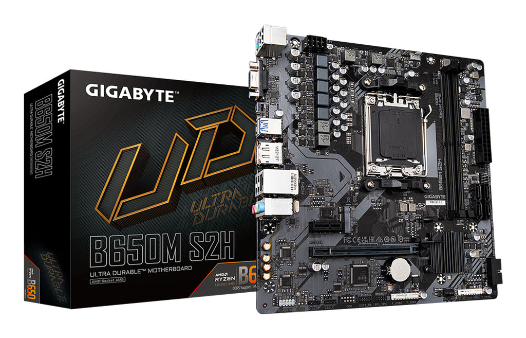 GIGABYTE B650M S2H placa base AMD B650 Zócalo AM5 micro ATX (2)