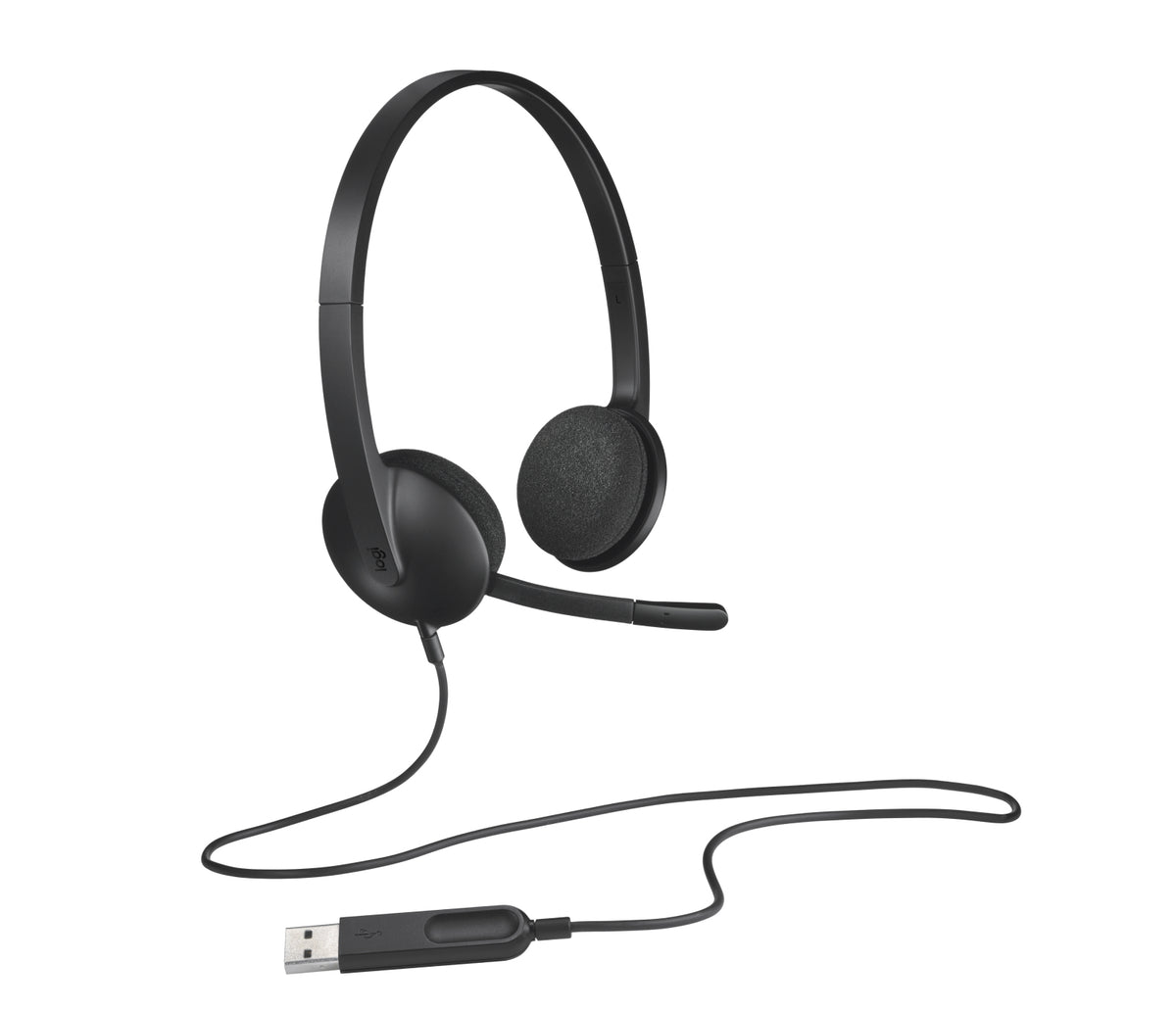 Logitech H340 USB Auriculares Alámbrico Diadema Oficina/Centro de llamadas USB tipo A Negro (6)