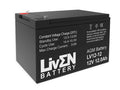 Liven Battery Batería Liven 12V 12Ah F2 LV12-12