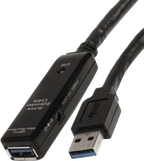 Startech USB3AAEXT3M - USB A Macho a Hembra, Negro, Cable alargador USB