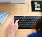 Trust Lyra teclado Oficina USB + RF Wireless + Bluetooth QWERTY Español Negro (8)