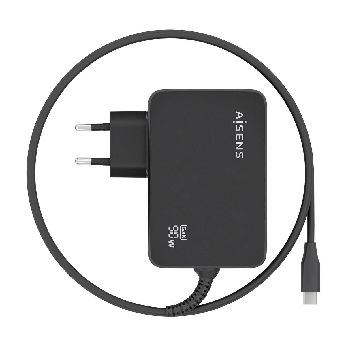 AISENS ASCH-1PD90WL034-BK cargador de dispositivo móvil Universal Negro Corriente alterna Interior (4)