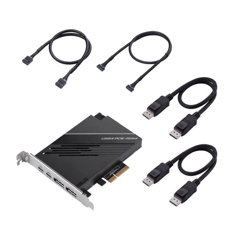 ASUS USB4 PCIe Gen4 Card tarjeta y adaptador de interfaz Interno DisplayPort, USB Tipo C (7)