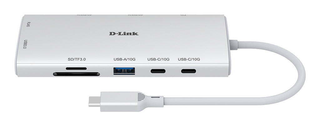 D-Link DUP-A01 hub de interfaz USB 3.2 Gen 1 (3.1 Gen 1) Type-C 10000 Mbit/s Blanco (2)