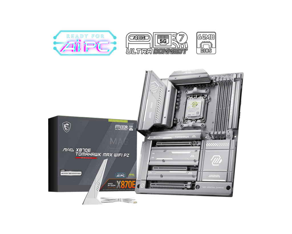 MSI MAG X870E TOMAHAWK MAX WIFI PZ placa base AMD X870E Zócalo AM5 ATX (2)