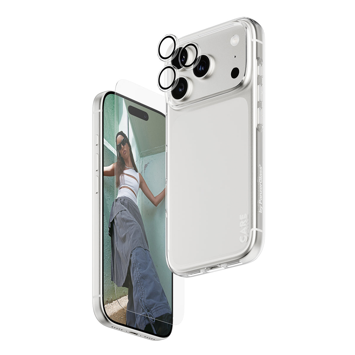 PanzerGlass SAFE. | CARE™ by ® 3-in-1 Combo Bundle iPhone 17 Pro Protector de pantalla Apple 1 pieza(s)