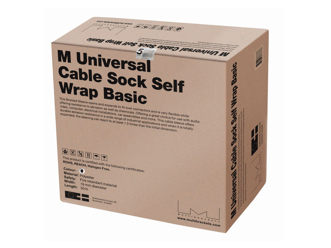 Multibrackets 8786 pasacables Negro (2)