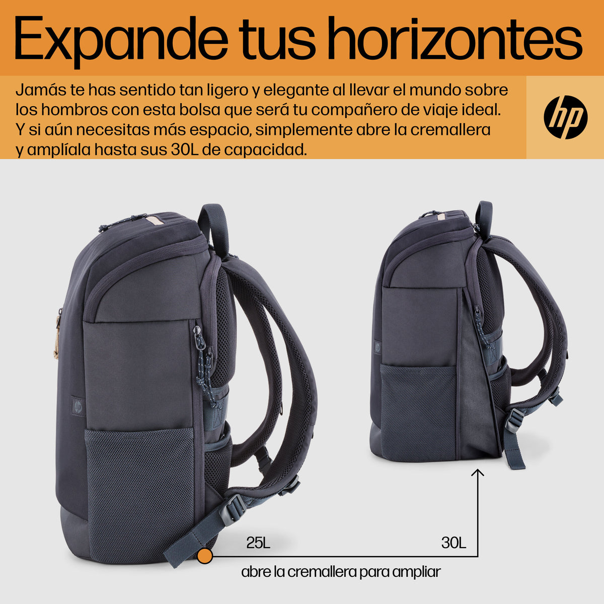 HP Travel 25 Liter 15.6 Blue Night Laptop Backpack 39,6 cm (15.6") (6)