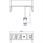 Bachmann Desk 2 Alargador de Corriente 2 Ac 902901 (2)
