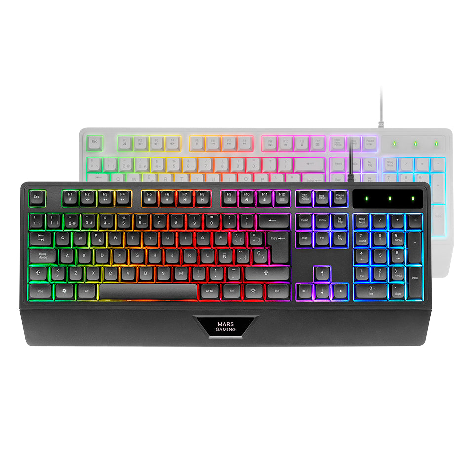Mars Gaming MK124 teclado Juego USB (3)
