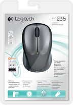 Logitech M235 ratón Oficina Ambidextro RF inalámbrico Óptico 1000 DPI (6)