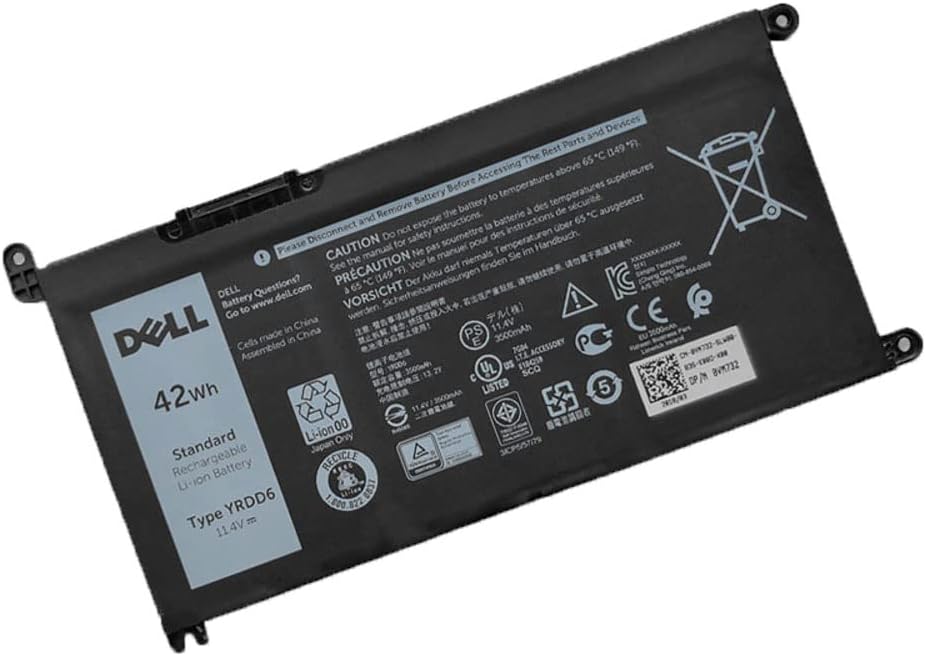 Dell 42Wh 3-cell Lithium Ion YRDD6 (2)