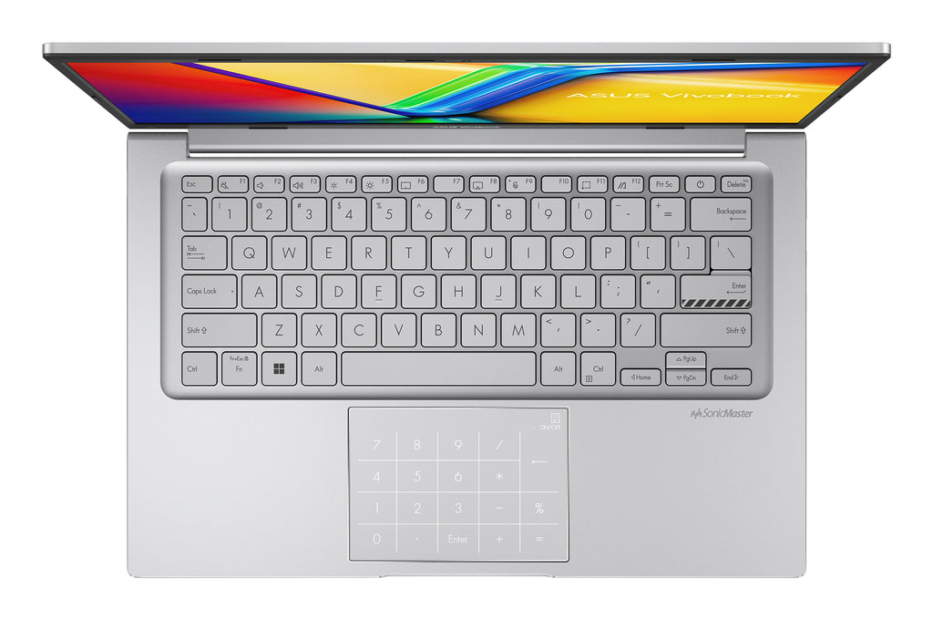 ASUS Vivobook 14 X1404VA-EB1168W ordenador portatil Intel® Core™ i3 i3-1315U Portátil 35,6 cm (14") Full HD 8 GB DDR4-SDRAM 512 GB SSD Wi-Fi 6 (802.11ax) Windows 11 Home Plata (6)