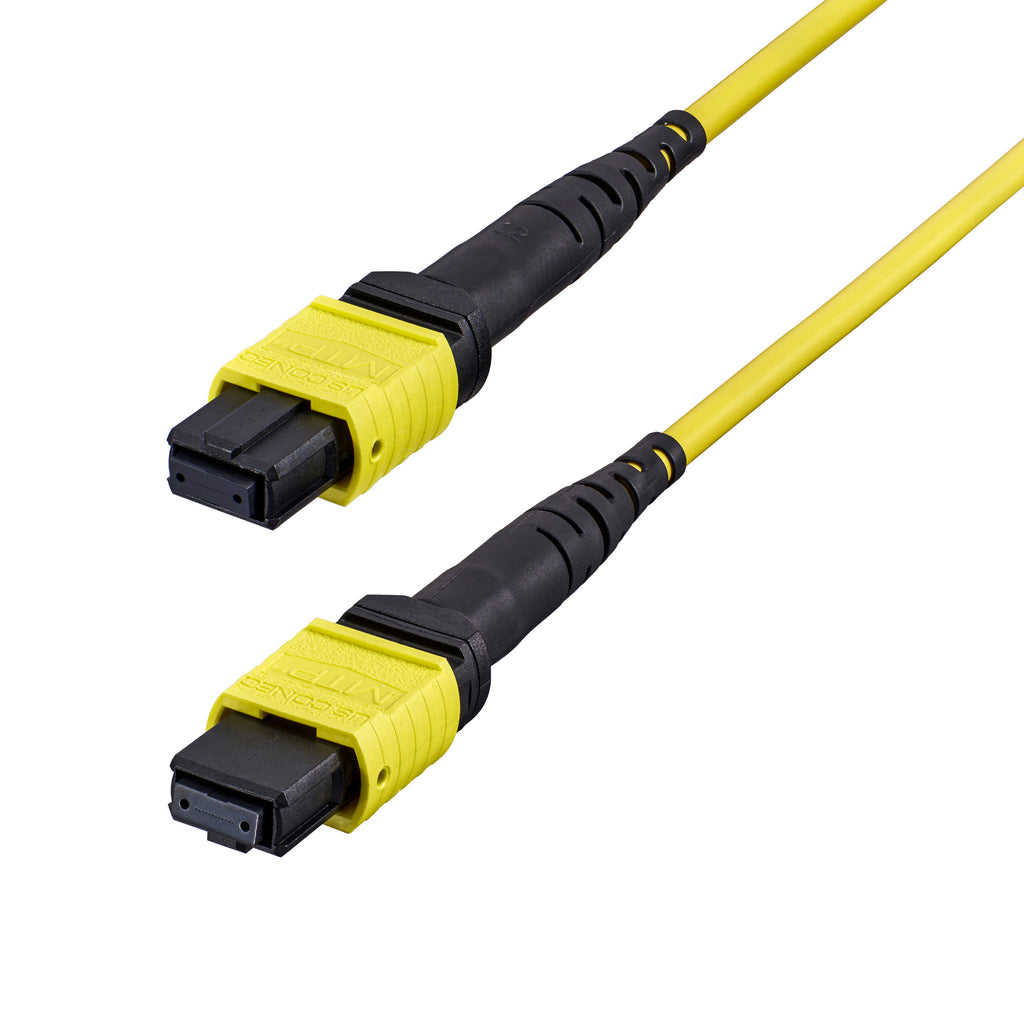 StarTech.com OS2MTP12AOFNP10M Cable de fibra óptica e InfiniBand 10 m MPO/MTP Violeta