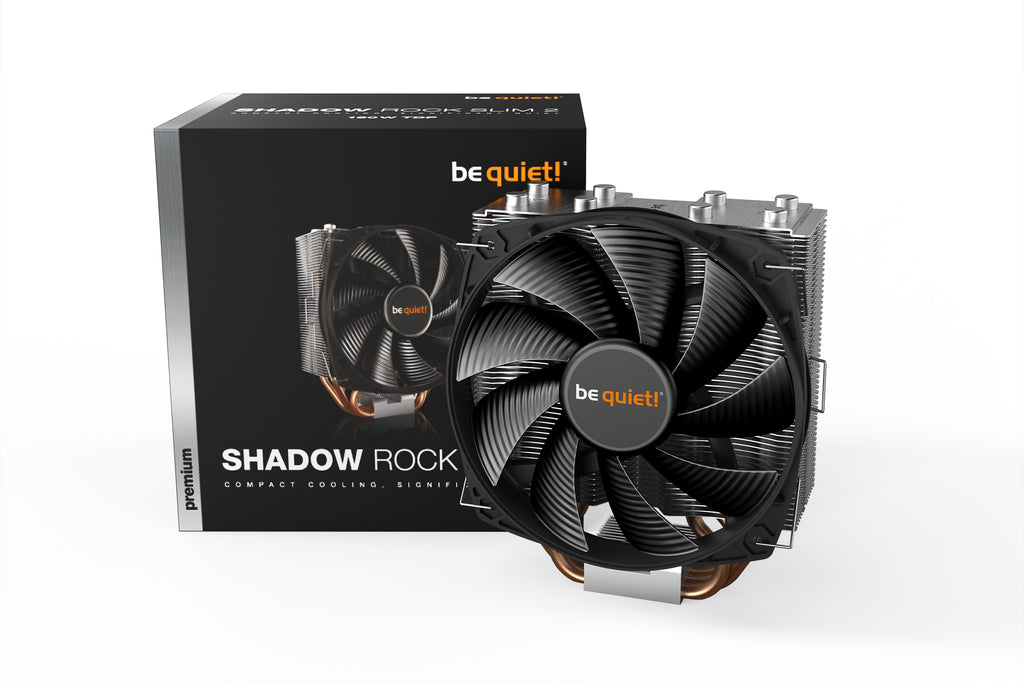 be quiet! SHADOW ROCK SLIM 2 Procesador Enfriador 13,5 cm Aluminio, Negro, Cobre 1 pieza(s) (6)