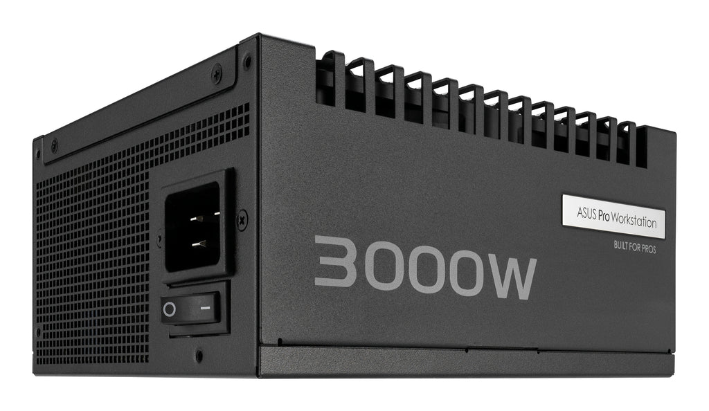 ASUS Pro WS 3000W Platinum unidad de fuente de alimentación 20+4 pin ATX ATX Negro (2)