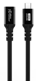 Microconnect MC-USB3.2CC025-FA cable USB USB 3.2 Gen 2x2 0,25 m USB C Negro (3)