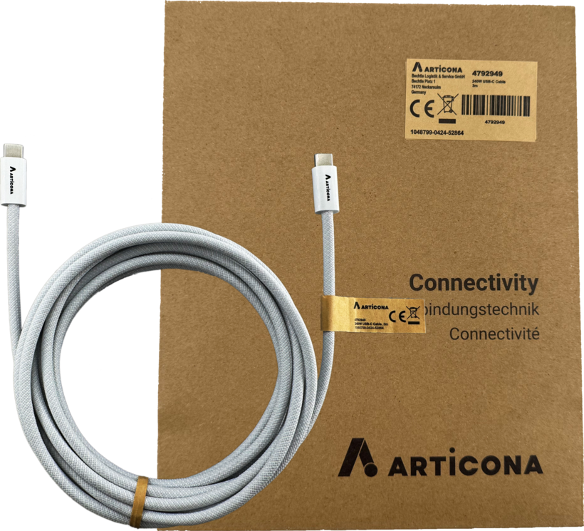 Cable ARTICONA 240 W USB tipo C 3 m (4)