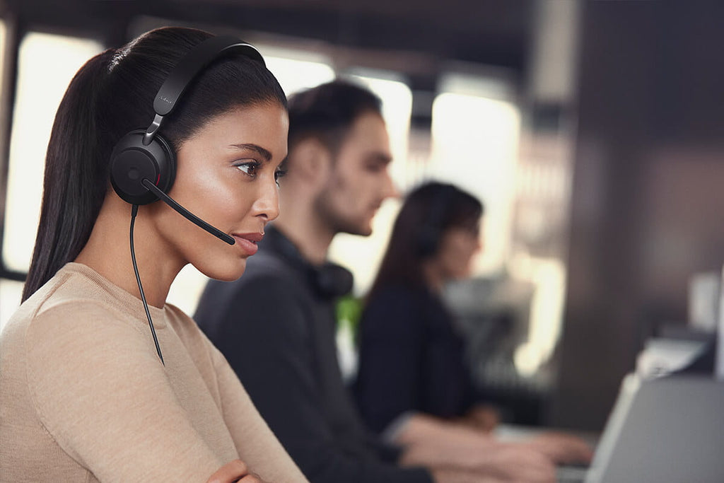 Jabra Evolve2 40 SE Auriculares Alámbrico Diadema Oficina/Centro de llamadas USB Type-C / USB Type-A Negro (5)