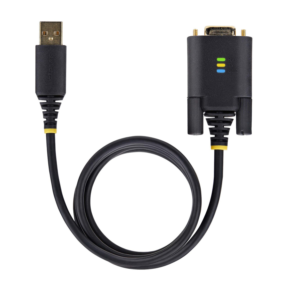StarTech.com 1P6FFC-USB-SERIAL cable de serie Negro USB tipo A DB-9