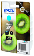 Epson Kiwi 202 cartucho de tinta 1 pieza(s) Original Rendimiento estándar Cian