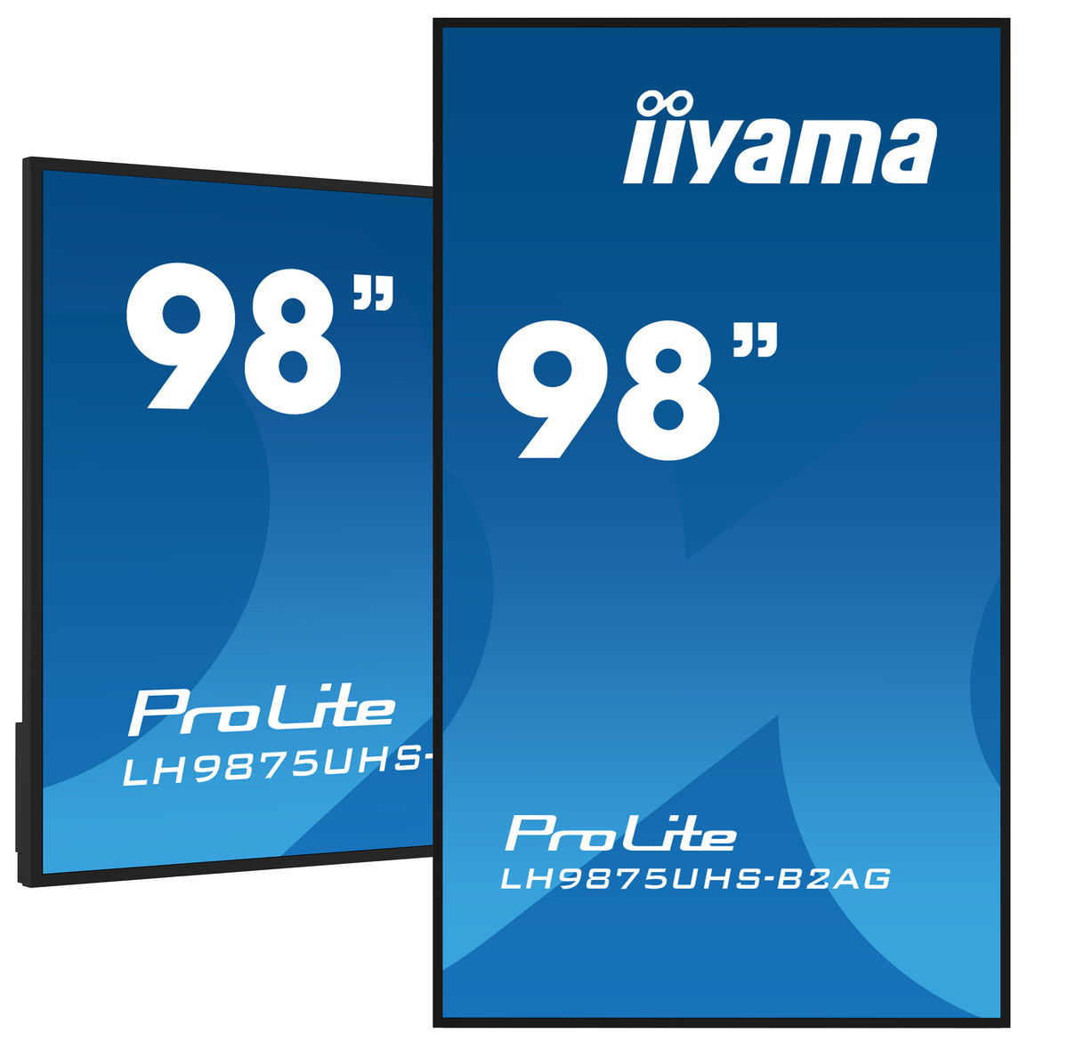iiyama LH9875UHS-B2AG pantalla de señalización Pantalla plana para señalización digital 2,48 m (97.5") LED Wifi 500 cd / m² 4K Ultra HD Negro Procesador incorporado Android 11 24/7 (2)