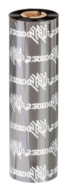 Zebra 2300 Wax cinta térmica 450 m Negro (2)