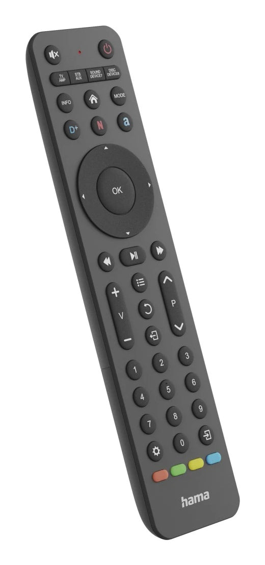 Hama 00221055 mando a distancia IR inalámbrico TV Botones (4)