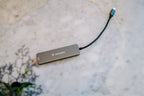 Verbatim 32156 hub de interfaz USB 3.2 Gen 1 (3.1 Gen 1) Type-C 5000 Mbit/s Gris