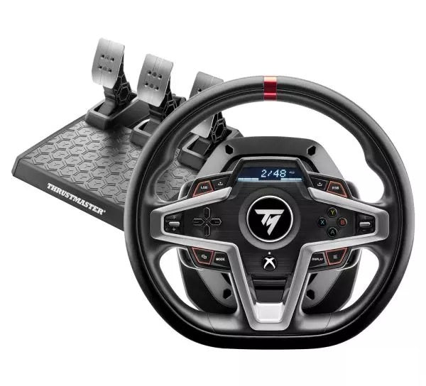 Thrustmaster T248 Negro Volante + Pedales PC, Xbox One, Xbox One S, Xbox One X, Xbox Series S, Xbox Series X