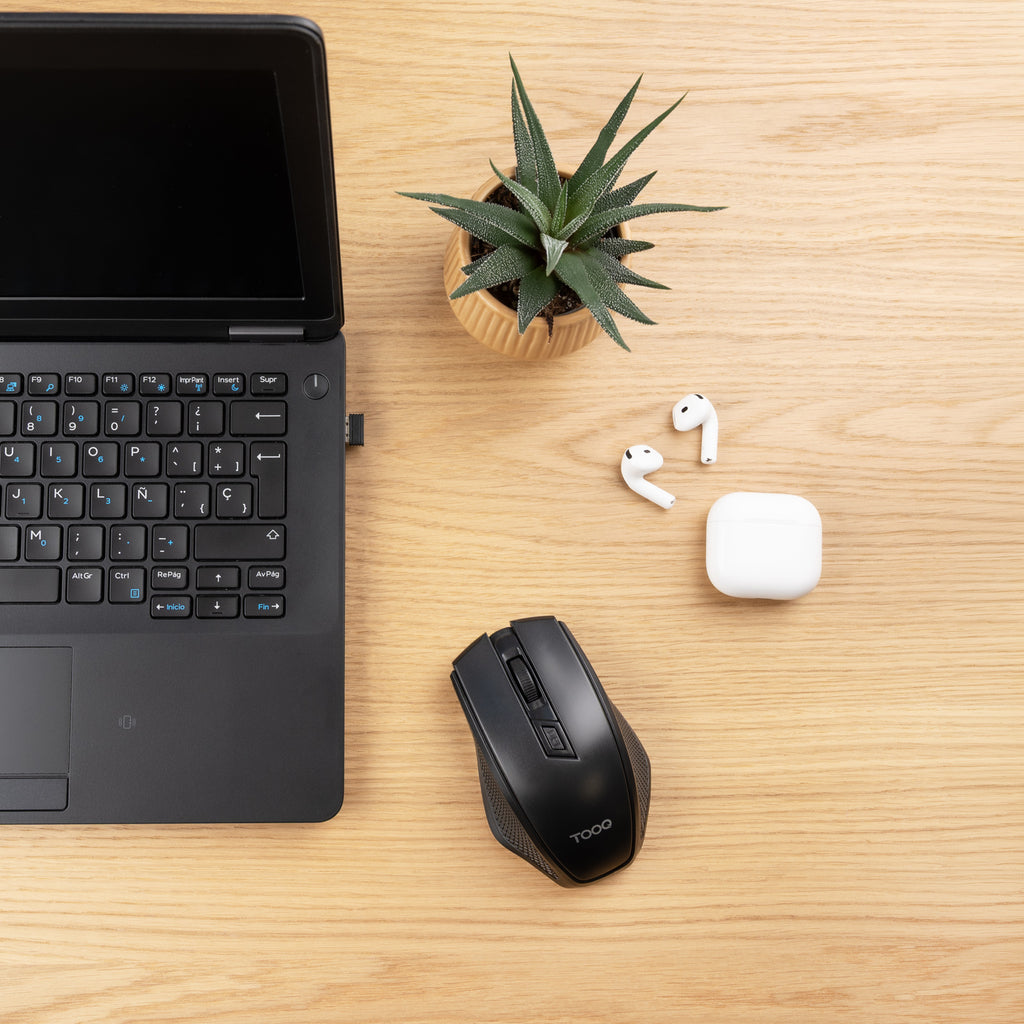 TooQ TQMW-1102-B ratón Universal Mano derecha RF inalámbrico Óptico (6)