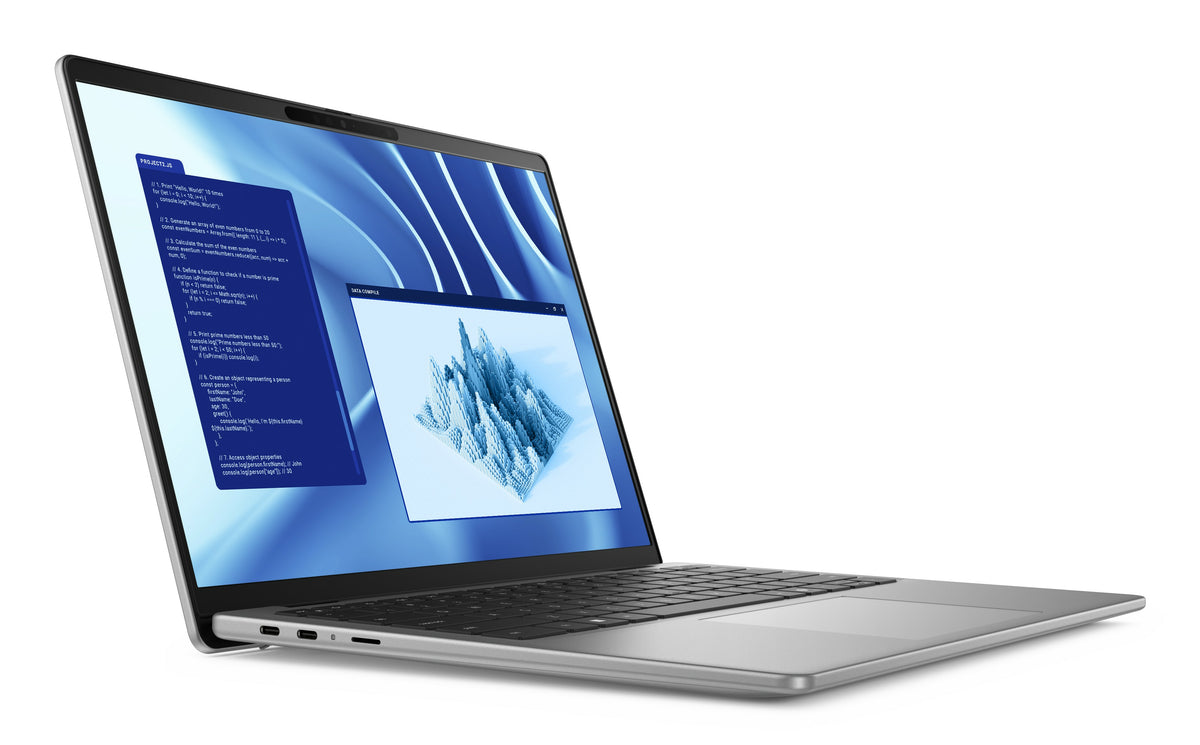 DELL Latitude 7455 Copilot+ PC Snapdragon X1P-64-100 Portátil 35,6 cm (14") Pantalla táctil Quad HD+ 16 GB LPDDR5x-SDRAM 512 GB SSD Wi-Fi 7 (802.11be) Windows 11 Pro Gris Alemán (6)