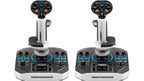 Thrustmaster Sol-R 2 HOSAS Space Sim Duo Negro, Blanco USB Palanca de vuelo Analógico/Digital PC
