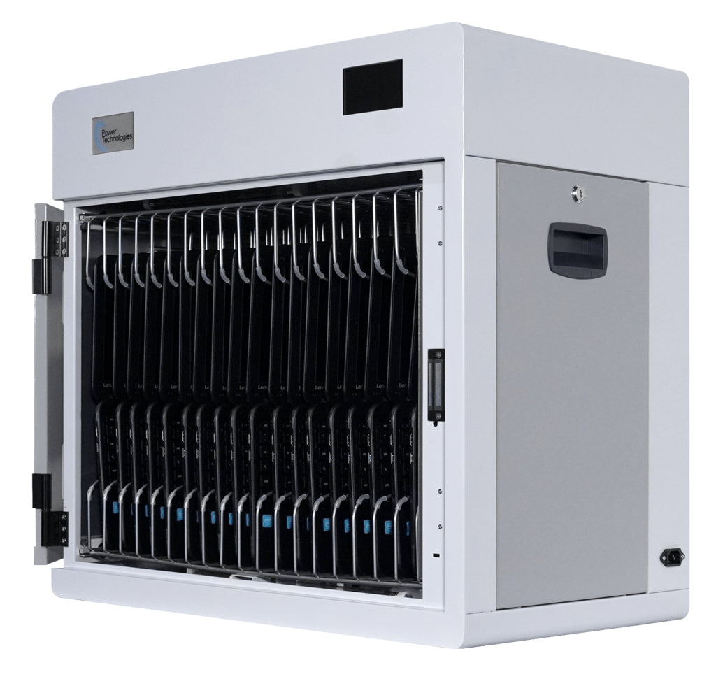 Power Technologies CLEAN Series CLEAN-N-CHARGE-18 (CNC-18) Armario de gestión y carga para dispositivos portátiles Gris (2)