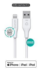 eSTUFF ES601270-BULK cable de conector Lightning 2 m Blanco (2)