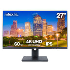 Nilox MONITOR 27" NXM274KD11 IPS 4K 350 2HDMI DP USB 5MS pantalla para PC 68,6 cm (27") 3840 x 2160 Pixeles 4K Ultra HD LED