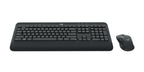 Logitech MK545 Advanced teclado Ratón incluido Oficina RF inalámbrico QWERTY Internacional de EE.UU. Negro (2)